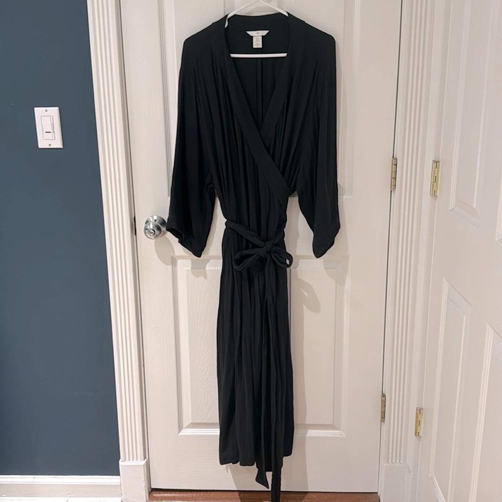 H&M Gauze Wrap Dress